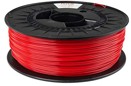 NuNus PLA Filament 1kg Filament für 3D Drucker PLA Rot 1,75mm Polylactide Filament