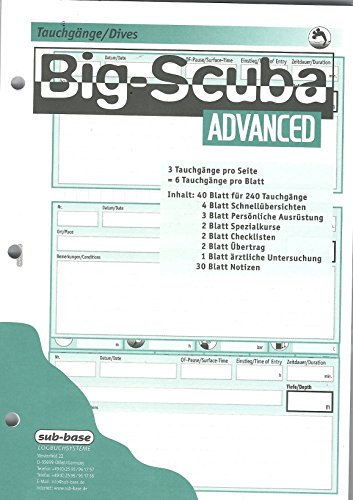 Big-Scuba Advanced A5 , PADI-Lochung