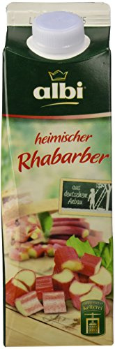 albi heimischer Rhabarber - Nektar, 6er Pack (6 x 1 l)