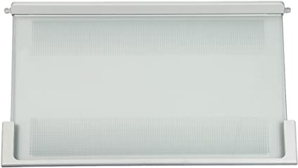 ORIGINAL Liebherr 9293037 535x330x25mm Ablage Einlegeboden Regal Lebensmittelfach Fach Boden Platte Einschub mit Halteleisten vorne und hinten Kühlschrank Gefrierschrank Kühl-Gefrier-Kombination