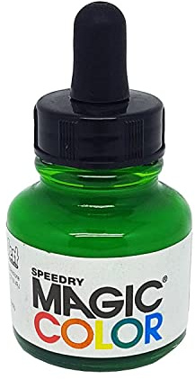 Magic Color MC340 28ml Liquid Acrylic Ink, Chiffon Green