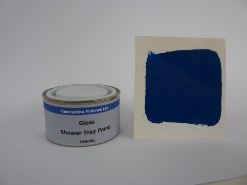Fascinating Finishes Ltd 1 x 150ml Royal Blue Gloss Shower Tray Paint