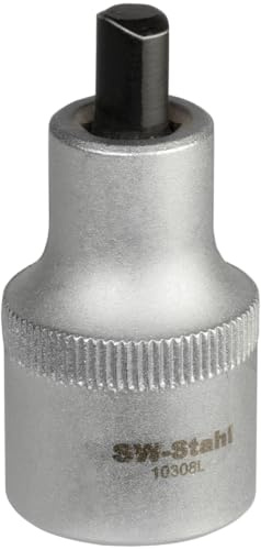 SW-Stahl 10308L Aufspreizer 1/2 Zoll - 5,5 x 8,2 mm Federelement Werkzeug | Kurze Ausführung aus Chrom-Vanadium-Stahl - Spezialwerkzeug für Federbeinaufnahme - Passend für VAG Modelle - OE 3424