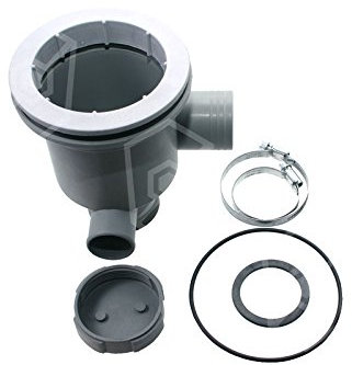 Cuerpo de aspiración para/de aspiración de drenaje para Zanussi para cabezas de lavavajilla ls62, ls63, LS64, ls7, LS8 también válido para Electrolux