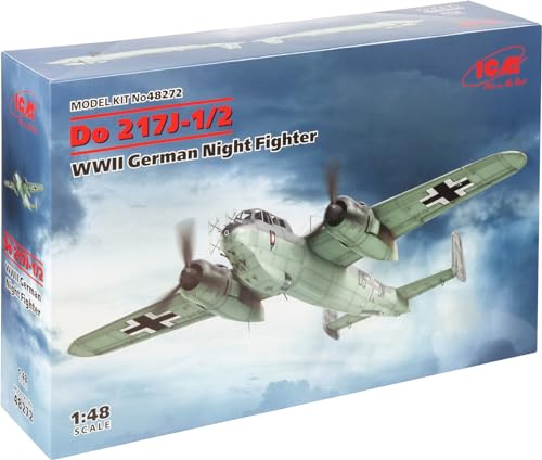 ICM Herren Icm48272 1:48-do 1:48 - Do 217J-1/2, WWII German Night Fighter, Schwarz, XXL EU