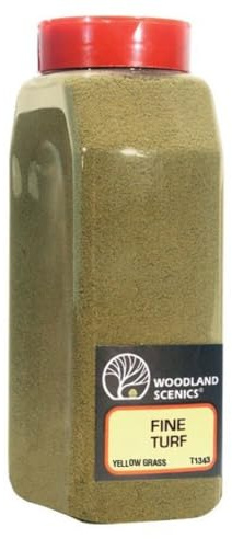 Woodland Scenics T1343 Yellow Grass Turf Shaker