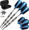 Viper Astro 80% Tungsten Soft Tip Darts mit Aufbewahrungs-/Reisetasche, Unisex, Black Rings