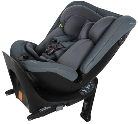 Maxi-Cosi Spinel 360 i-Size, 360 Swivel Baby car seat, Digital Safety Indicator, 0-12 Years 40-150cm, ClimaFlow, G-Cell Side Impact Protection, Authentic Graphite