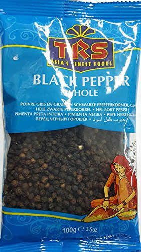 100g TRS Whole Black Pepper (Black Peppercorns)
