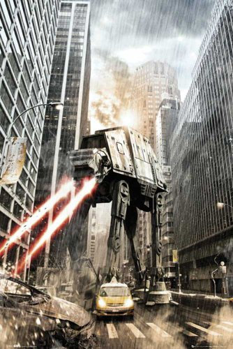 empireposter Star Wars - Poster - Manhattan - Imperial AT-AT