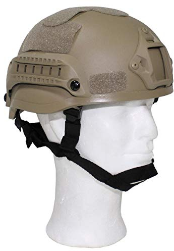 MFH US Helm, MICH 2002, Rails, ABS-Kunststoff