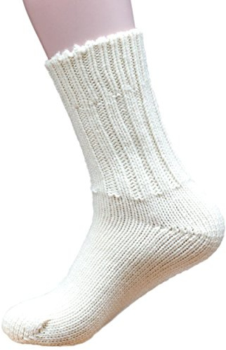 Hirsch Natur Dicke Socken, 100% Wolle, 5 Farben