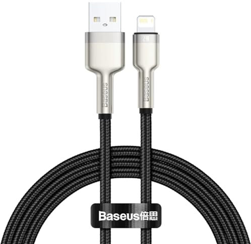 BASEUS Accessoires Marque Modèle Câble USB pour Lightning Cafule 2.4A 100 cm Noir