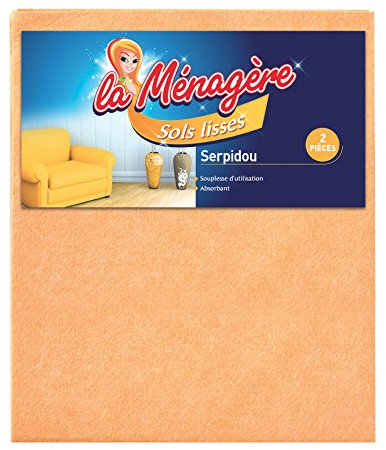 La Ménagère 2 Serpillières 50 x 60 cm - Lot de 3