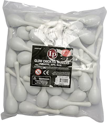 LP Latin Percussion Shaker Chick-Ita Glow in the dark Chick-Itas, Set mit 36 Stück LP011-GLO