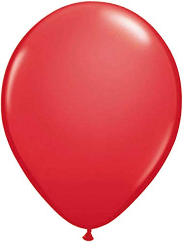 Folat 08103 Rote Ballons 30cm-100 Stück, Rot