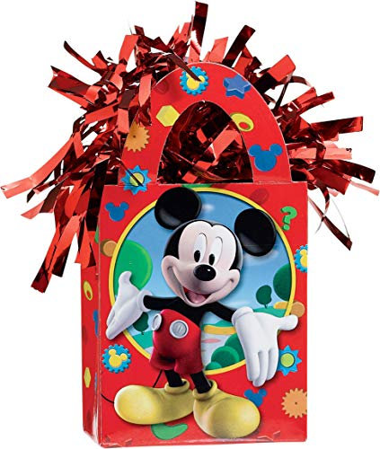 Amscan 110202 - Ballongewicht Tüte Mickey Maus, 156 Gramm, Dekoration