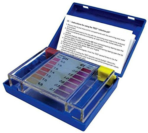 Bestway Test Kit Misurazione PH e Cloro in Pastiglie, Multicolor