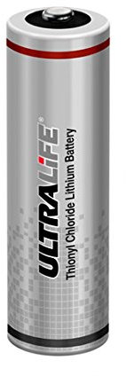 Ultralife ER14505M Lithium 3.6V Non-Rechargeable Battery - Lithium Batteries, Cylindrical, -55 – 80°C, -55 – 80°C, AA, Black, Grey)