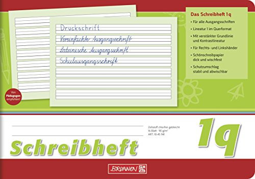 BRUNNEN - Schreibheft A5quer Linq 16Bl 10er Pack