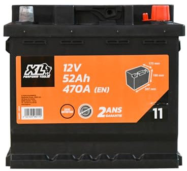 XLPT batterie auto 470A 52Ah