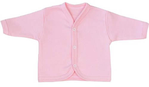 BabyPrem Cardigan da bambino con scollo a V, maniche lunghe, tinta unita, in cotone, per bambini da 6 mesi, rosa, 0 mesi