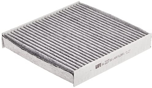 UFI Filters, Filtro Abitacolo ai Carboni Attivi 54.227.00, Filtro Abitacolo per Ricambio, Adatto a Auto, Applicabile su Diversi Modelli Lada (VAZ) e Renault