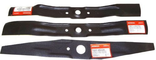 VE2–020,VE1–020, 72511vg4k00 Original Honda OEM Rasenmäher 3 Klinge Set (oberen, unteren, und optional Mulchmesser) für Honda Rasenmäher hrb215, hrb216, hrb217, hrm215, hrr216, hrs216, hrt216,