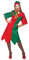 Elf + Tights Ladies Fancy Dress Christmas Santas Helper Womens Adult Costume New UK 16-20