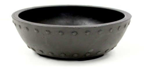 Round Mica Bonsai Training Pot - Superior To Plastic - Won't break from freezing or dropping like clay, earthenware or ceramic ... (1, Exterior Dimensions: 6 3/4 x 2)