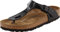 Birkenstock Gizeh, Unisex-Sandalen, Schwarzes Lack. - Größe: 37.5 EU