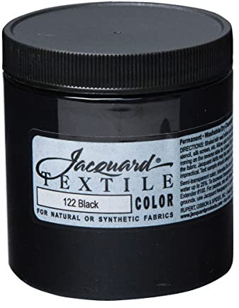 Jacquard Textile Paint 8 Oz Black
