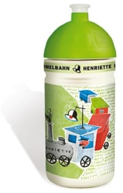 Henriettes Welt Trinkflasche: Henriette Bimmelbahn