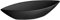 LACOR - 63567 - Fuente De Melamina Oval Classic 32x12x6 cm - Negro