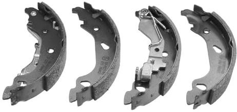Meyle 214 533 0014 Rückseite Achse Bremse Schuh Satz mit Hebel, 180mm x | Kompatibel mit: FIAT GRANDE PUNTO, PUNTO, PUNTO Kasten/Schrägheck