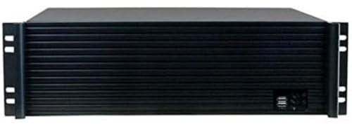 Techly 303966 Chassis Industriale da Rack 19 3U Ultra Compatto Nero Nero
