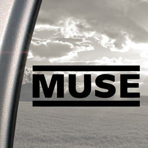 Muse Schwarz Aufkleber Rock Band Car Truck Bumper Window Sticker von Ritrama