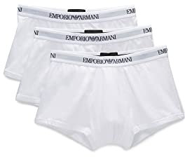 Emporio Armani Herren 111610cc722 underwear, Weiss, L EU