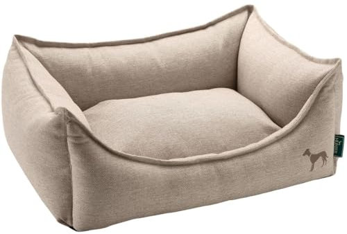 HUNTER Livingston Hundesofa, Hundebett, Strukturstoff, klassisch, M, beige