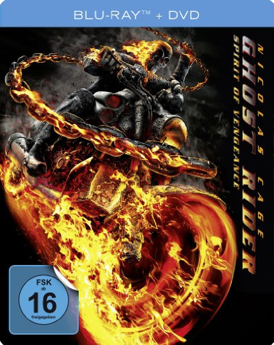 Ghost Rider: Spirit of Vengeance - Steelbook (+ DVD) [Blu-ray]