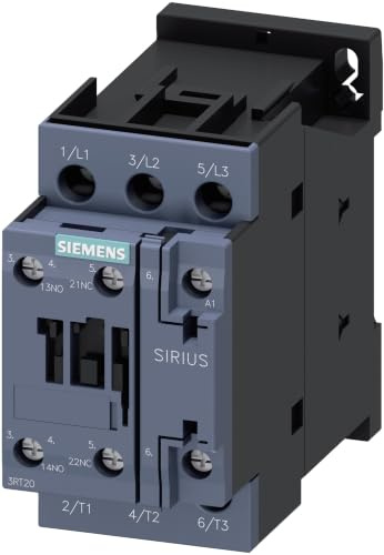 Siemens – CONTACTOR AC-3 15 kW 400 V Contact Open + Contact Closed 230 V S0 Screw