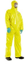 Honeywell MS-MUTEXIL Schutzanzug gegen Chemikalien, Typ 3,4,5 & 6, Größe M