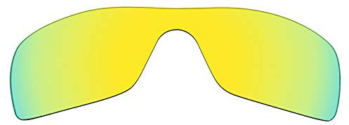 Mryok Verres de rechange pour Oakley Batwolf OO9101-27 mm - Options, Polarisé - Or 24 carats, taille unique