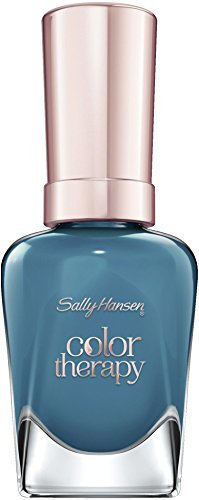 Sally Hansen Colour Therapy Nail Polish with Argan Oil, 14.7 ml, Teal Good