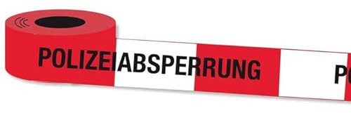 10 Meter Absperrband * POLIZEI * für Kindergeburtstag und Motto-Party // Absperrung Deko Dekoration