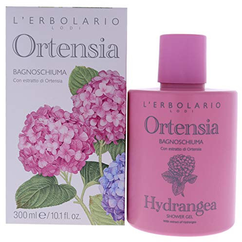 L 'erbolario Ortensia da bagno e gel doccia, 1er Pack (1 X 300 ML)