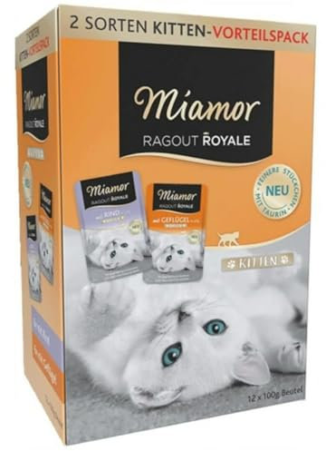 Miamor Ragout Royale Kitten Multibox Jelly | 48x 100g Katzenfutter