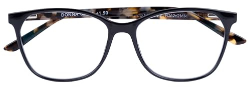 Robert Lesebrille Reader Kunststoffbrille mit Federscharnier (+2,00, havanna)