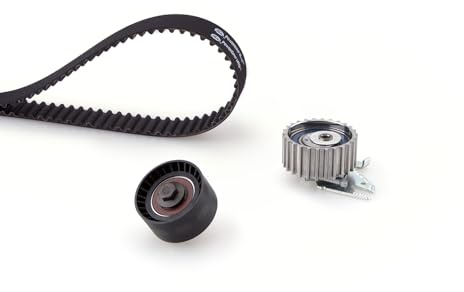 GATES Zahnriemensatz K015653XS Zähnezahl 163 24mm 1304mm Kompatibel mit ALFA ROMEO 147 937 156 932 156 Sportwagon 932 145 930 146 930