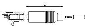 Bremi 10223/1 Stecker, Zündspule